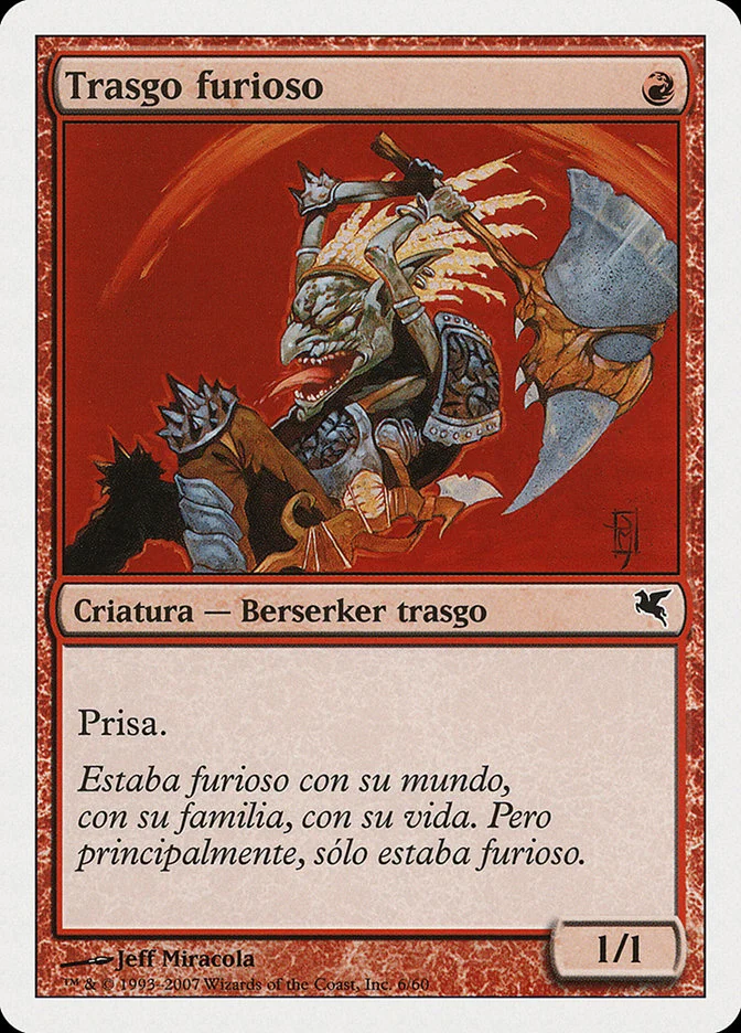 Trasgo furioso (Salvat 2005) - Magic: The Gathering in TCG Land