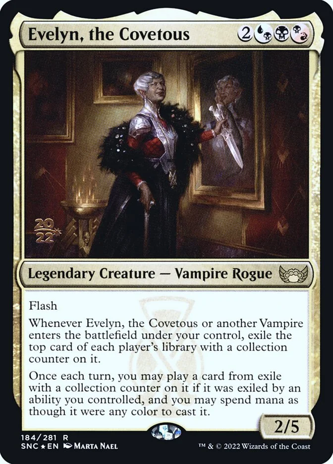 Evelyn, the Covetous (Streets of New Capenna Promos) - Magic: The Gathering in TCG Land