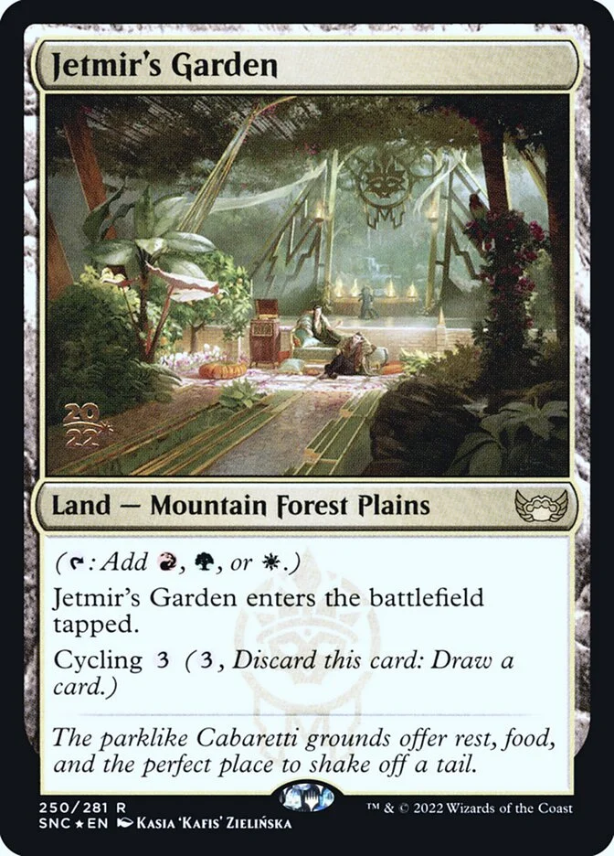 Jetmir's Garden (Streets of New Capenna Promos) - Magic: The Gathering in TCG Land