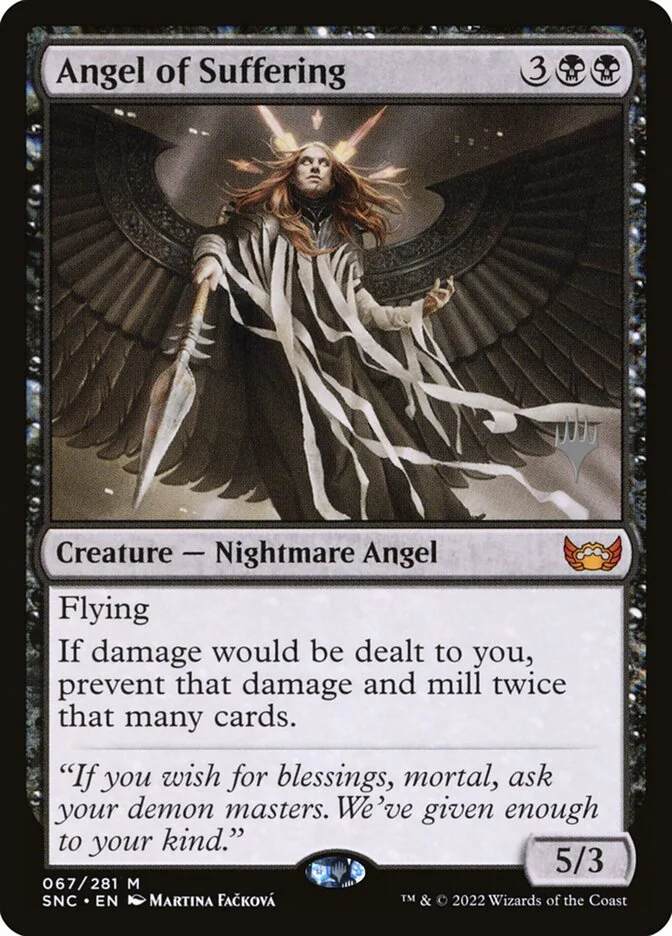 Angel of Suffering (Streets of New Capenna Promos) - Magic: The Gathering in TCG Land