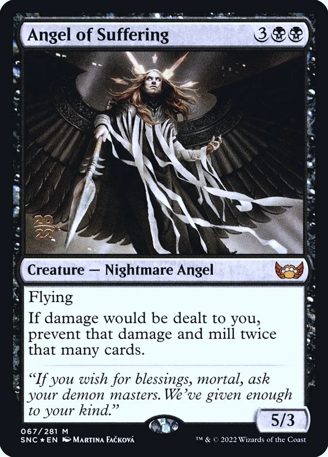 Angel of Suffering (Streets of New Capenna Promos) - Magic: The Gathering in TCG Land