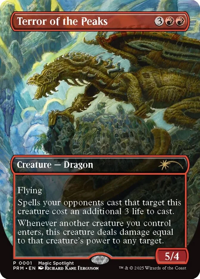 Terror of the Peaks (Spotlight Series) - Magic: The Gathering in TCG Land México