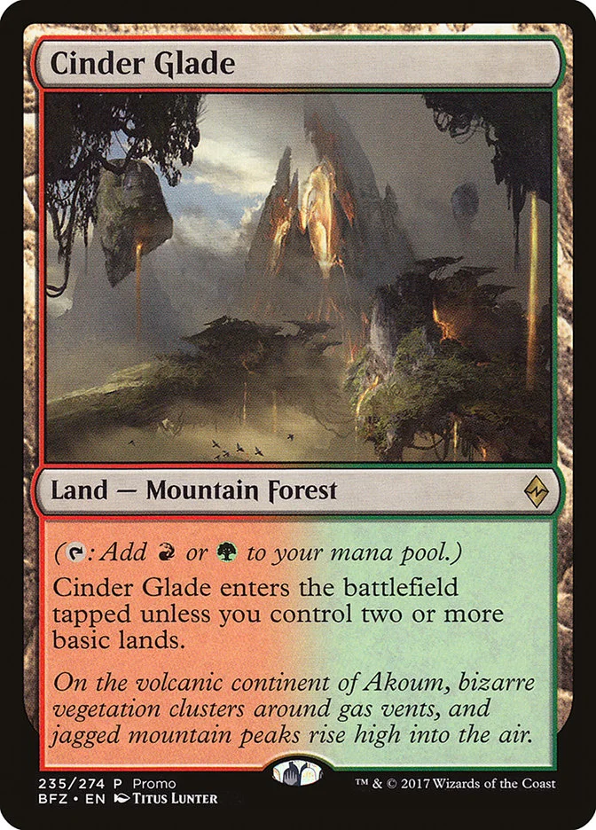 Cinder Glade (BFZ Standard Series) - Magic: The Gathering in TCG Land