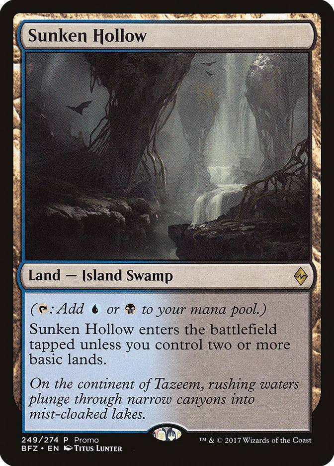 Sunken Hollow (BFZ Standard Series) - Magic: The Gathering in TCG Land