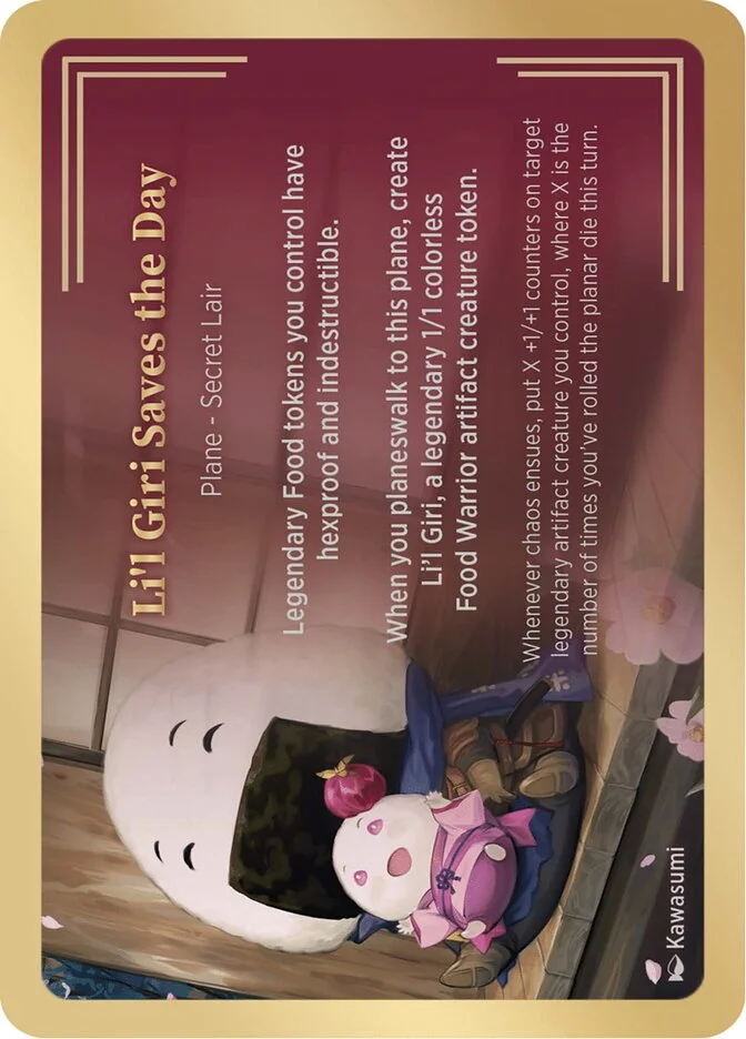 Li'l Giri Saves the Day (Secret Lair Showcase Planes) - Magic: The Gathering in TCG Land México