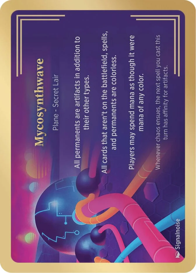 Mycosynthwave (Secret Lair Showcase Planes) - Magic: The Gathering in TCG Land