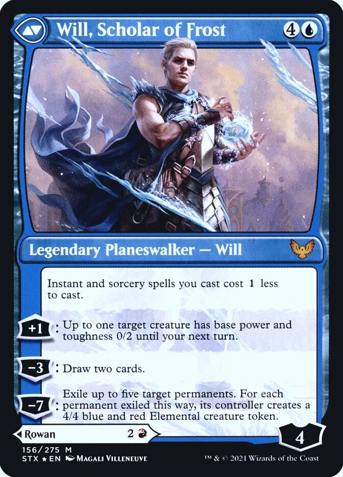 Will, Scholar of Frost (Strixhaven: School of Mages Promos) - Magic: The Gathering in TCG Land