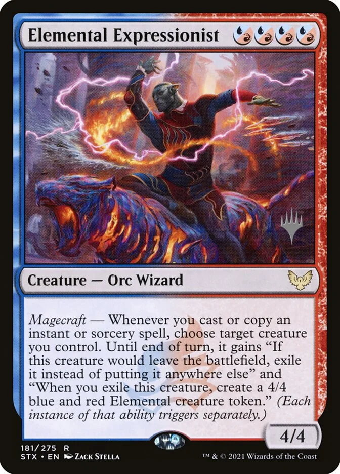 Elemental Expressionist (Strixhaven: School of Mages Promos) - Magic: The Gathering in TCG Land