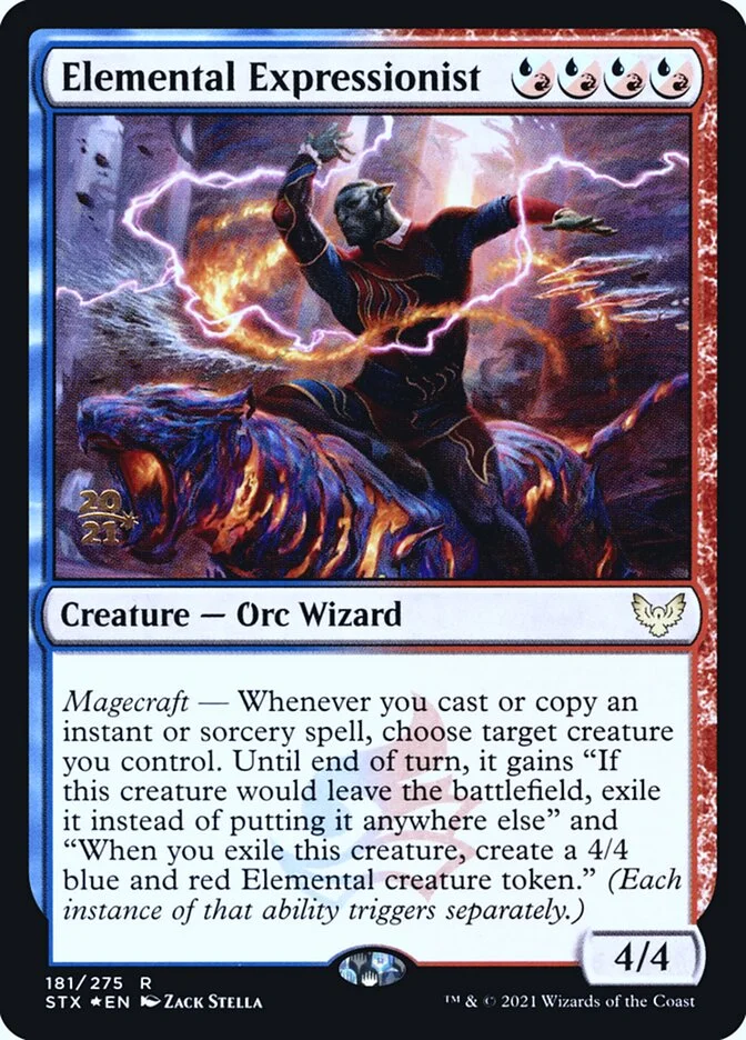 Elemental Expressionist (Strixhaven: School of Mages Promos) - Magic: The Gathering in TCG Land