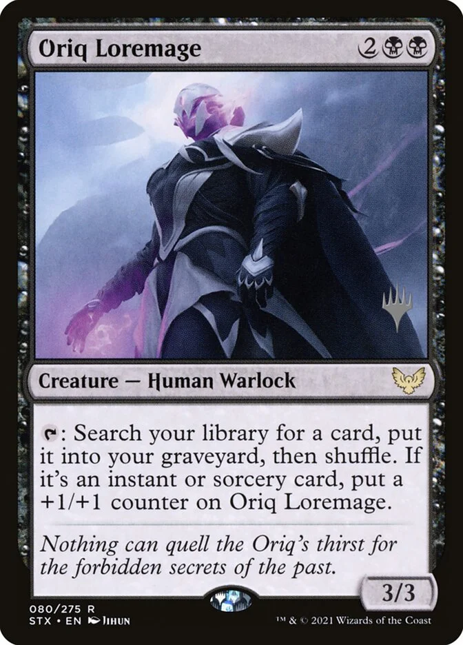 Oriq Loremage (Strixhaven: School of Mages Promos) - Magic: The Gathering in TCG Land