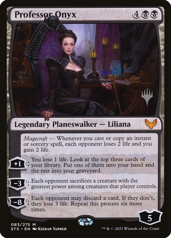 Professor Onyx (Strixhaven: School of Mages Promos) - Magic: The Gathering in TCG Land México