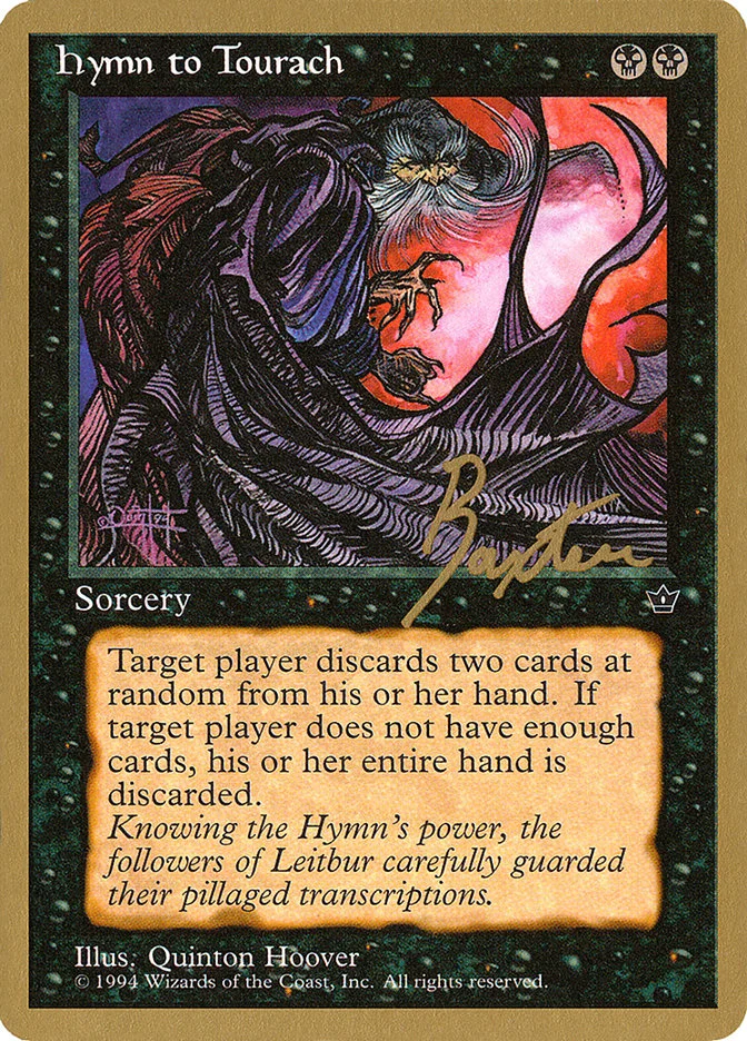 Hymn to Tourach (Pro Tour Collector Set) - Magic: The Gathering in TCG Land