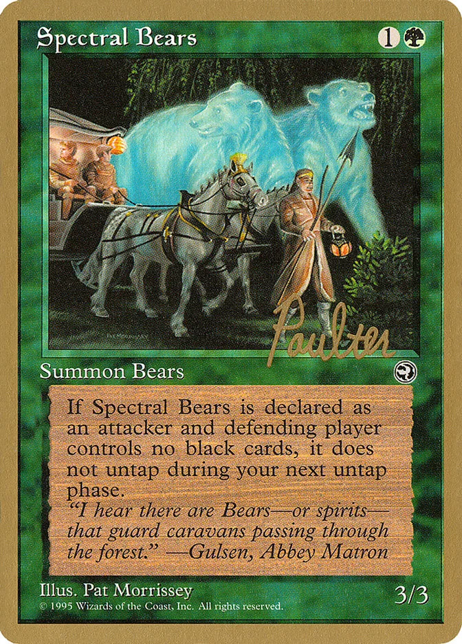 Spectral Bears (Pro Tour Collector Set) - Magic: The Gathering in TCG Land