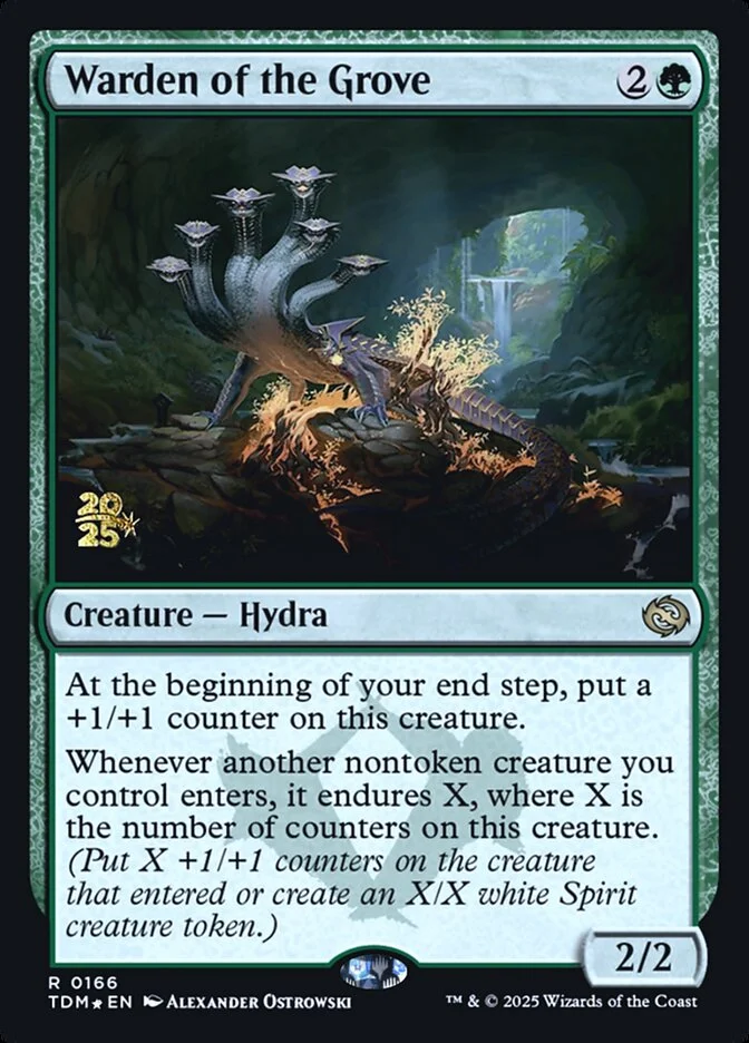 Warden of the Grove (Tarkir: Dragonstorm Promos) - Magic: The Gathering in TCG Land