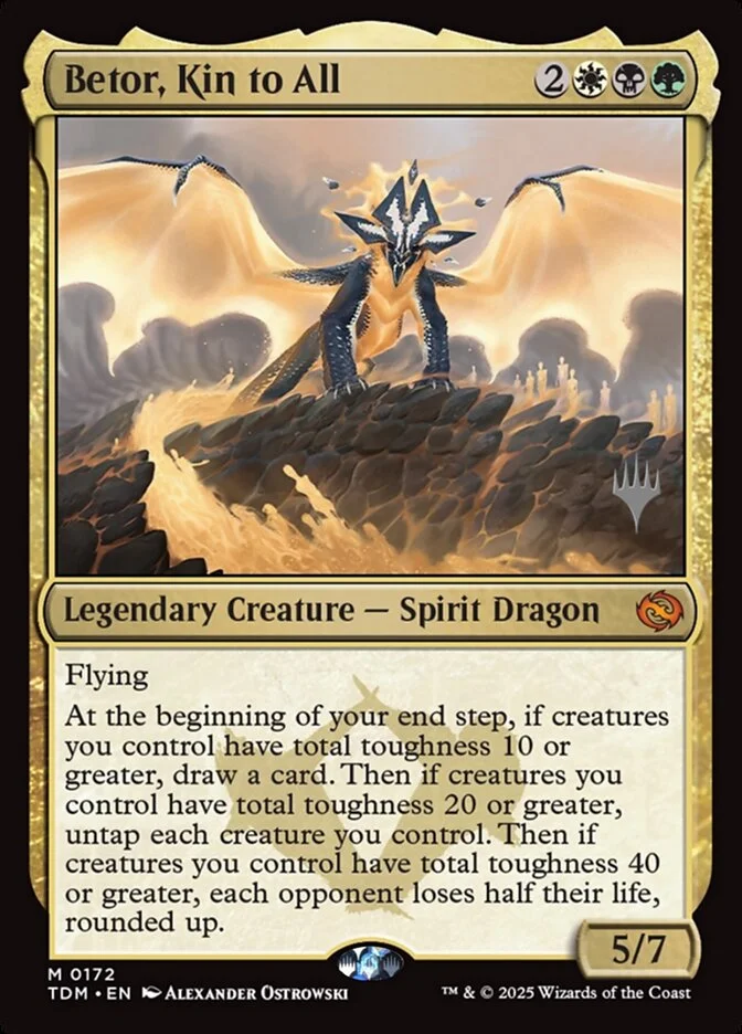 Betor, Kin to All (Tarkir: Dragonstorm Promos) - Magic: The Gathering in TCG Land