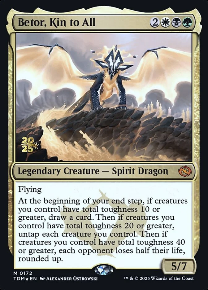Betor, Kin to All (Tarkir: Dragonstorm Promos) - Magic: The Gathering in TCG Land