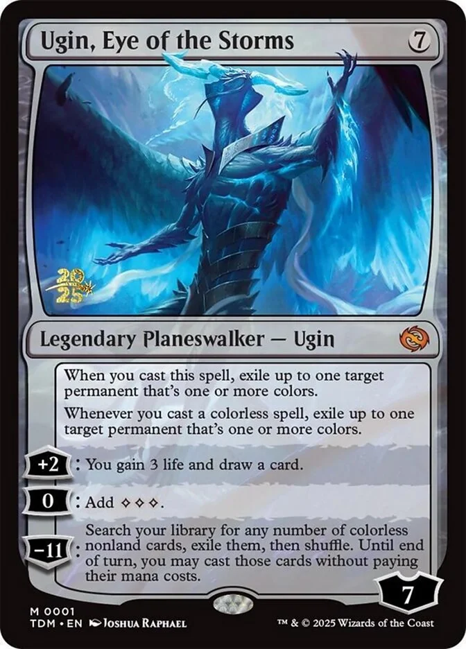 Ugin, Eye of the Storms (Tarkir: Dragonstorm Promos) - Magic: The Gathering in TCG Land
