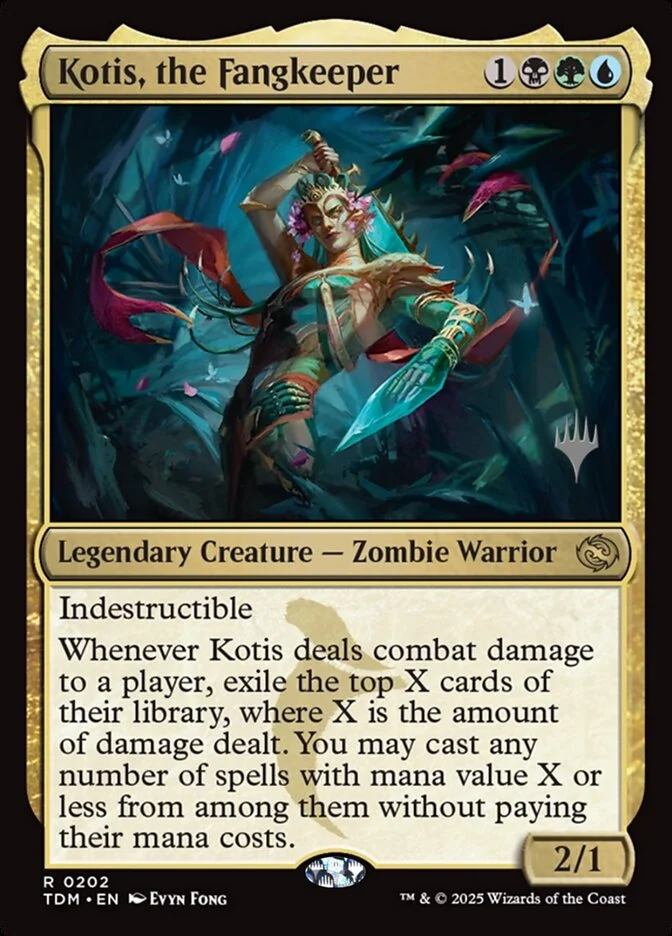 Kotis, the Fangkeeper (Tarkir: Dragonstorm Promos) - Magic: The Gathering in TCG Land