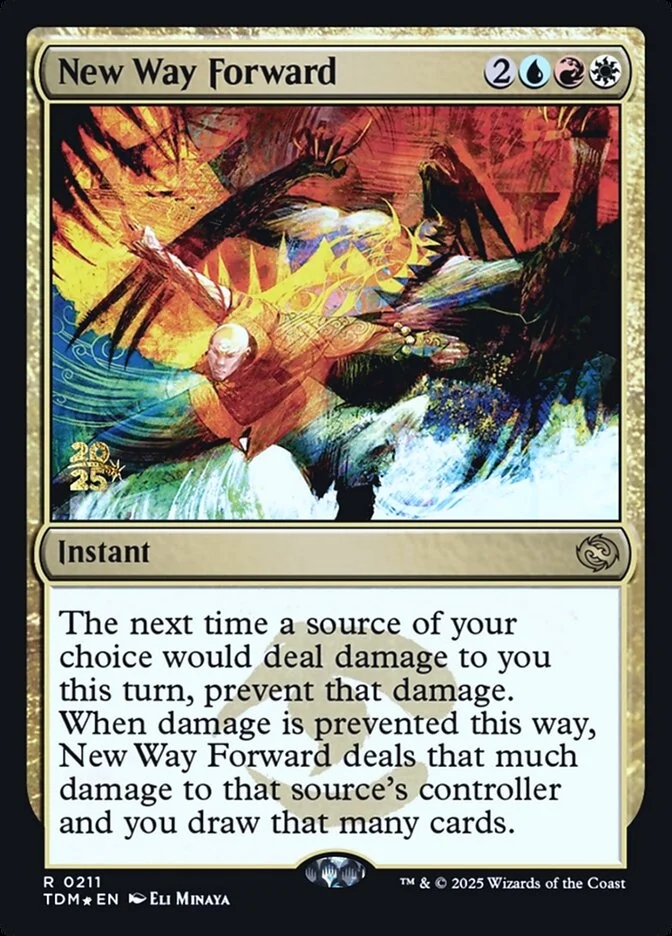 New Way Forward (Tarkir: Dragonstorm Promos) - Magic: The Gathering in TCG Land