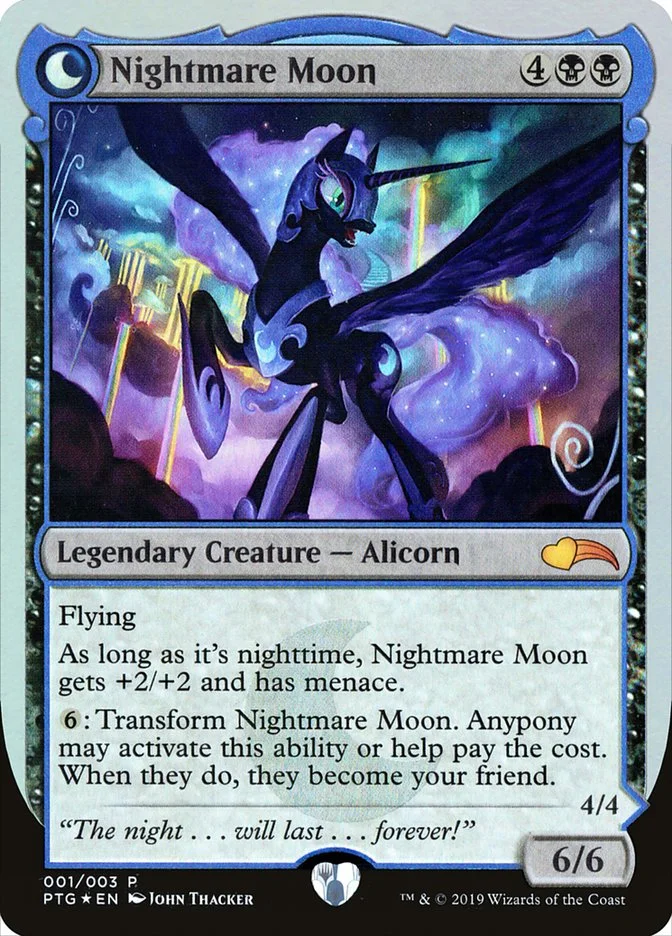 Nightmare Moon (Ponies: The Galloping) - Magic: The Gathering in TCG Land
