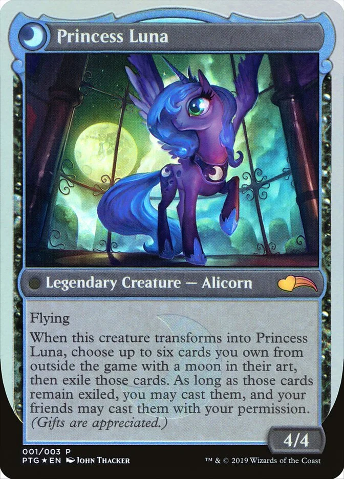Princess Luna (Ponies: The Galloping) - Magic: The Gathering in TCG Land