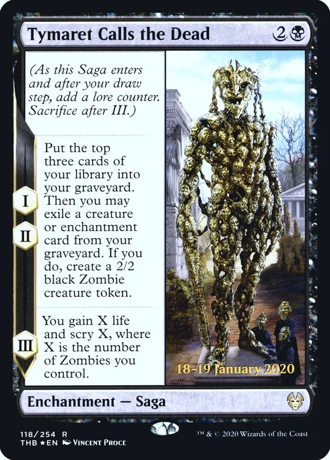 Tymaret Calls the Dead (Theros Beyond Death Promos) - Magic: The Gathering in TCG Land