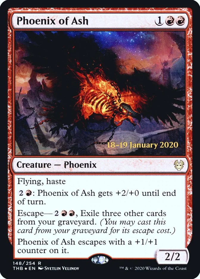 Phoenix of Ash (Theros Beyond Death Promos) - Magic: The Gathering in TCG Land