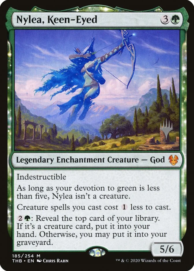 Nylea, Keen-Eyed (Theros Beyond Death Promos) - Magic: The Gathering in TCG Land