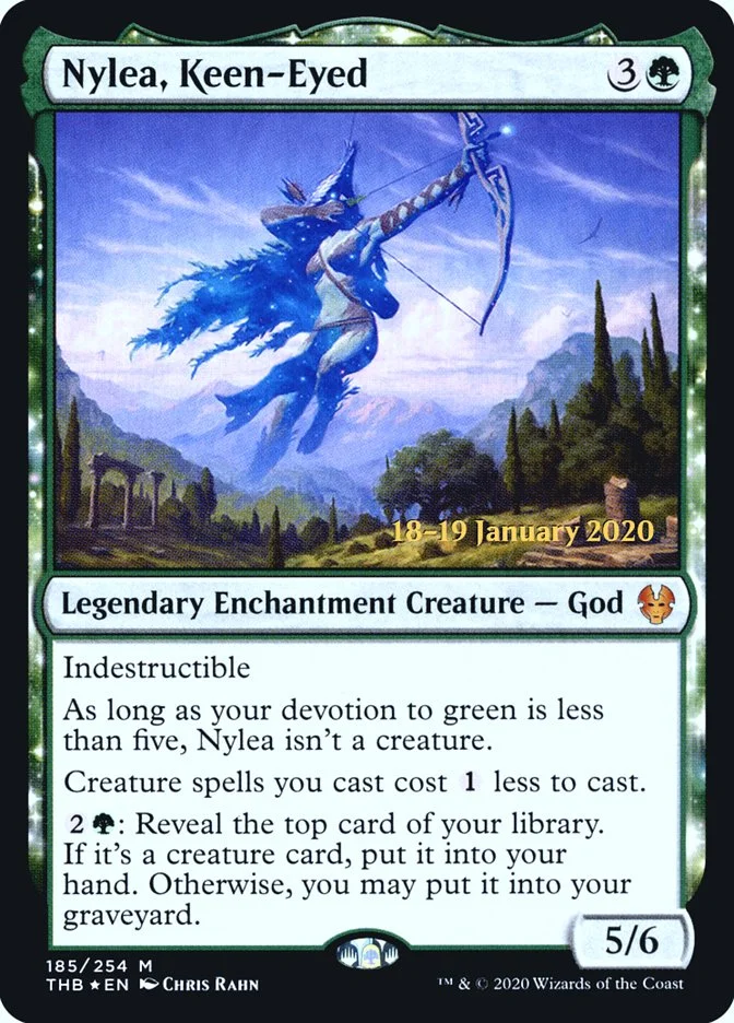 Nylea, Keen-Eyed (Theros Beyond Death Promos) - Magic: The Gathering in TCG Land
