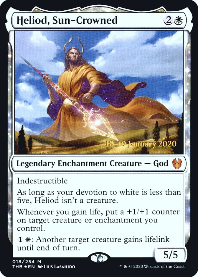 Heliod, Sun-Crowned (Theros Beyond Death Promos) - Magic: The Gathering in TCG Land