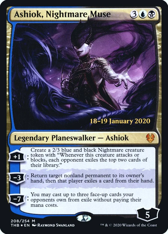Ashiok, Nightmare Muse (Theros Beyond Death Promos) - Magic: The Gathering in TCG Land