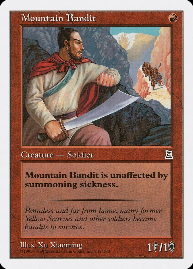 Mountain Bandit (Portal Three Kingdoms) - Magic: The Gathering in TCG Land