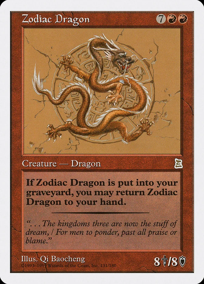 Zodiac Dragon (Portal Three Kingdoms) - Magic: The Gathering in TCG Land México