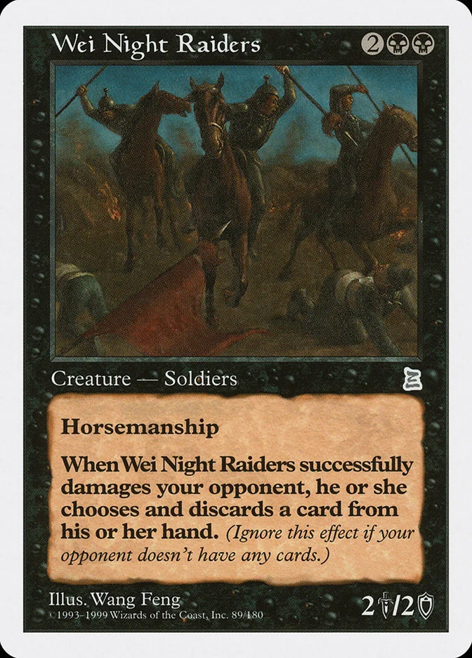 Wei Night Raiders (Portal Three Kingdoms) - Magic: The Gathering in TCG Land México