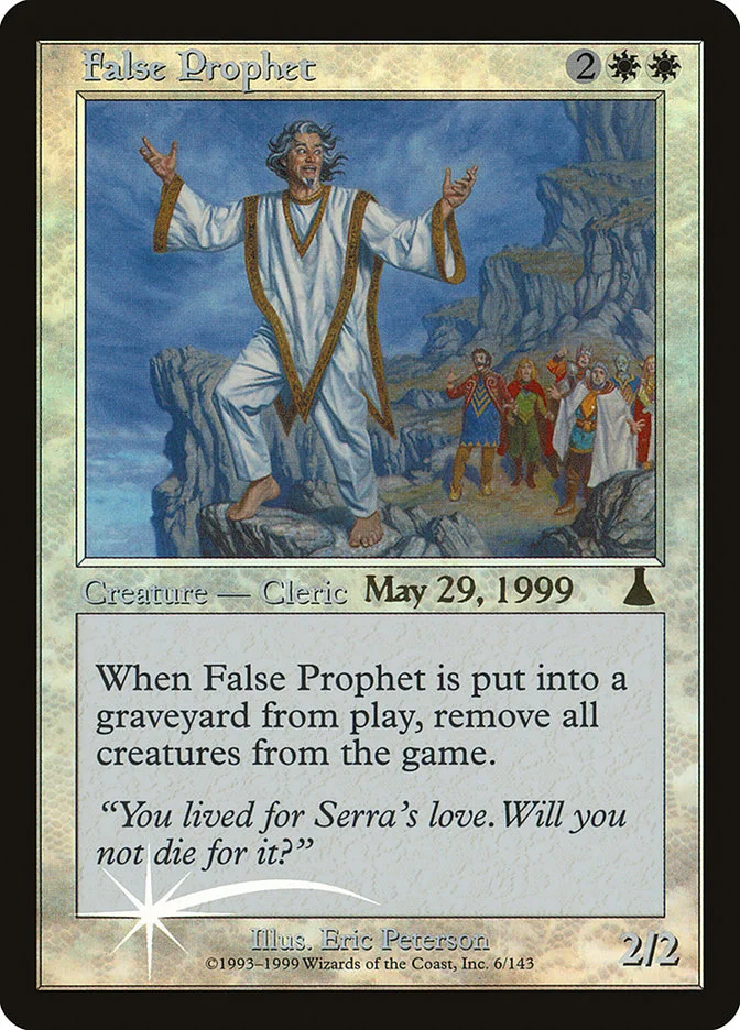 False Prophet (Urza's Destiny Promos) - Magic: The Gathering in TCG Land