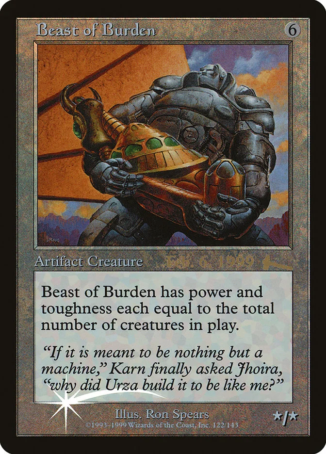 Beast of Burden (Urza's Legacy Promos) - Magic: The Gathering in TCG Land