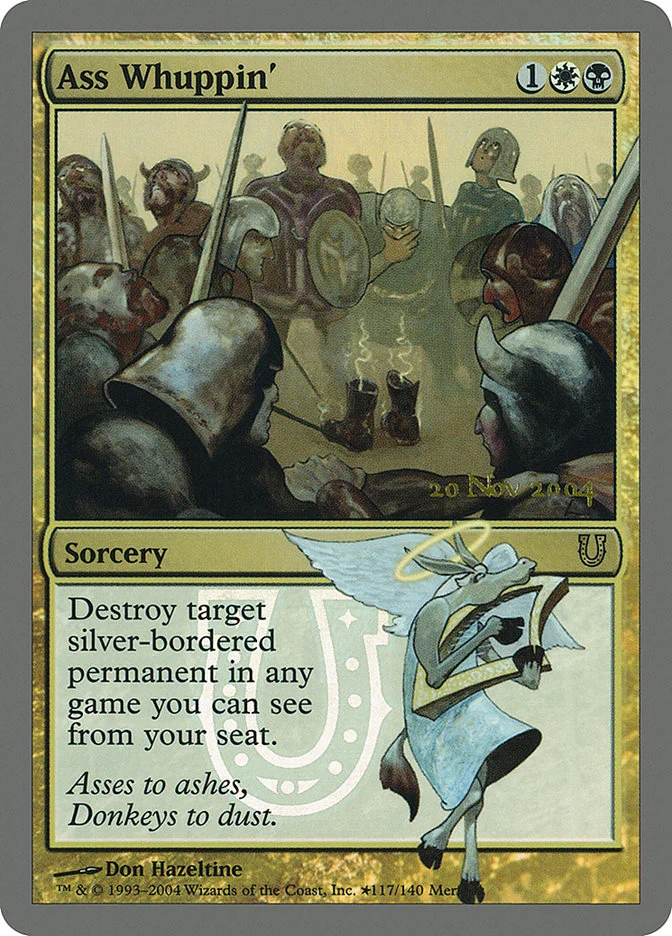 Ass Whuppin' (Unhinged Promos) - Magic: The Gathering in TCG Land