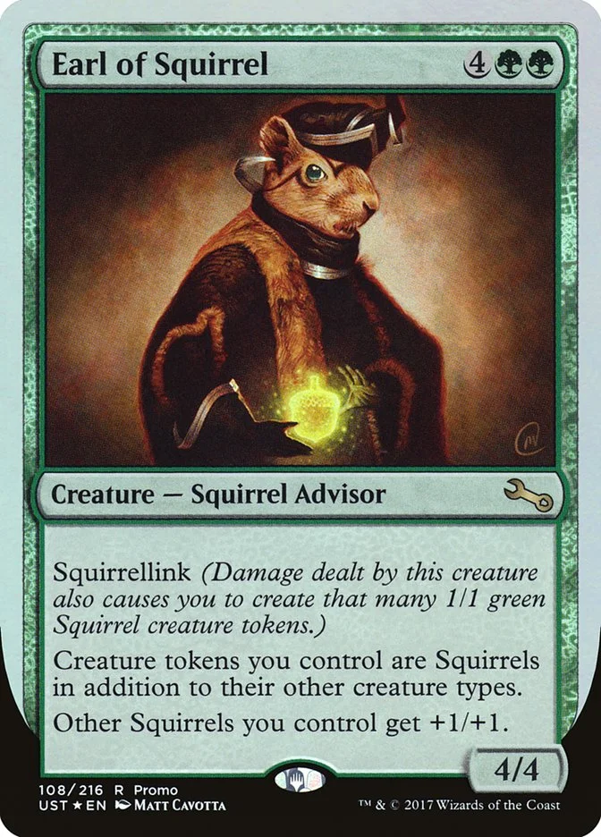 Earl of Squirrel (Unstable Promos) - Magic: The Gathering in TCG Land