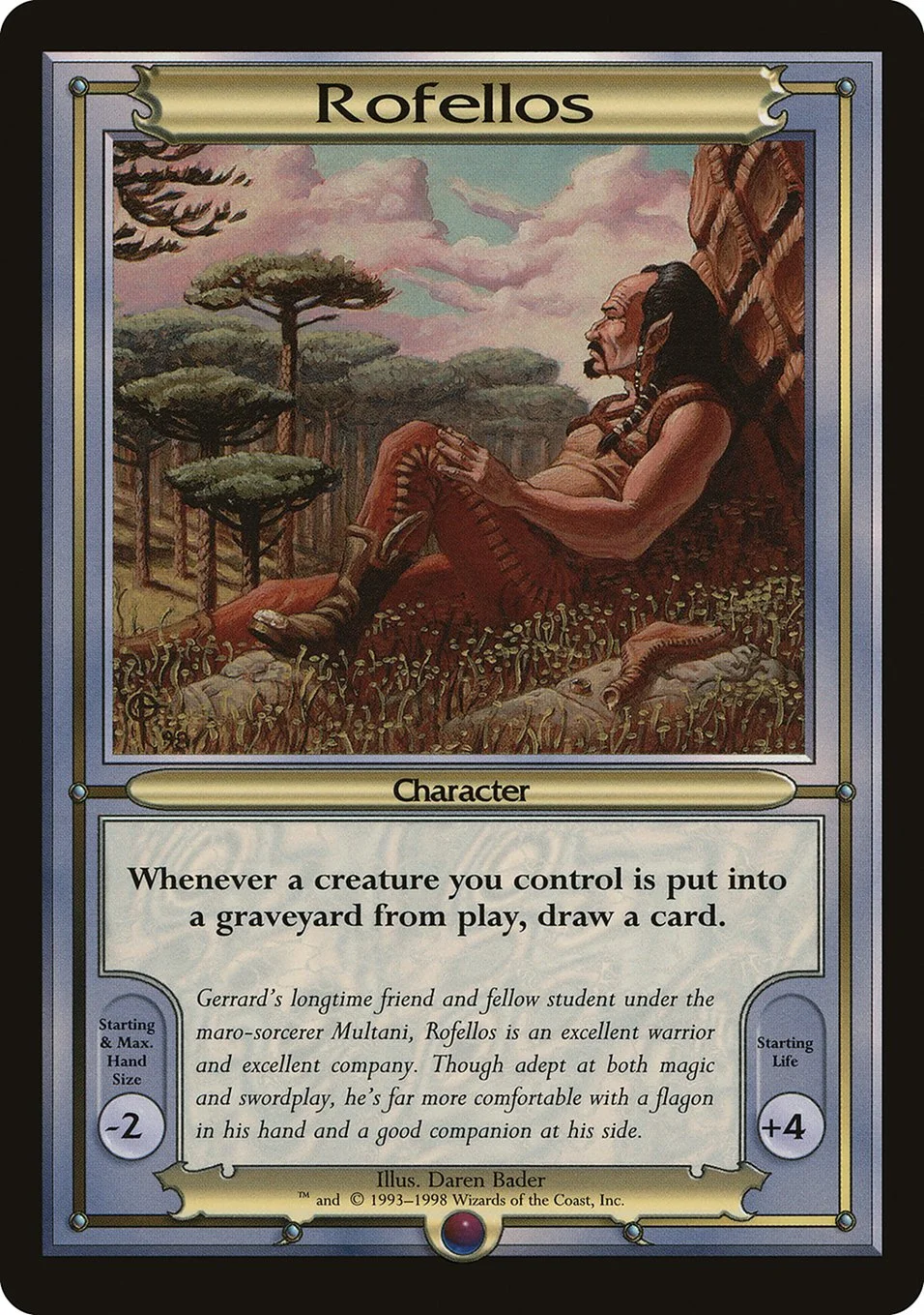 Rofellos (Vanguard Series) - Magic: The Gathering in TCG Land