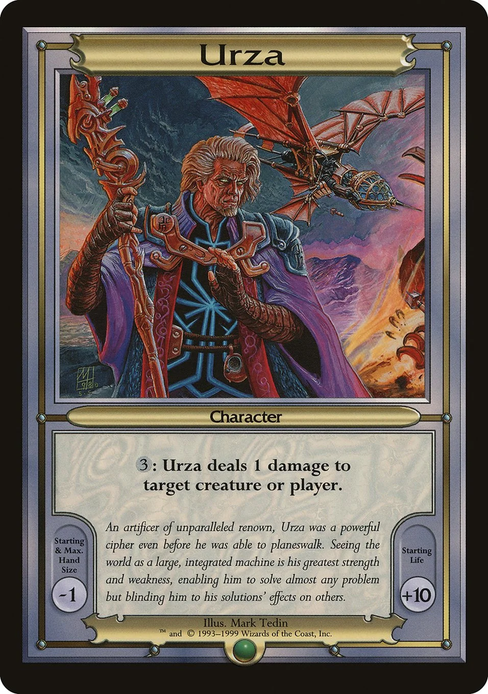 Urza (Vanguard Series) - Magic: The Gathering in TCG Land