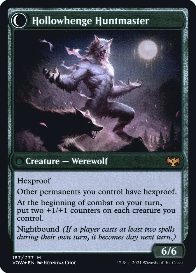 Hollowhenge Huntmaster (Innistrad: Crimson Vow Promos) - Magic: The Gathering in TCG Land