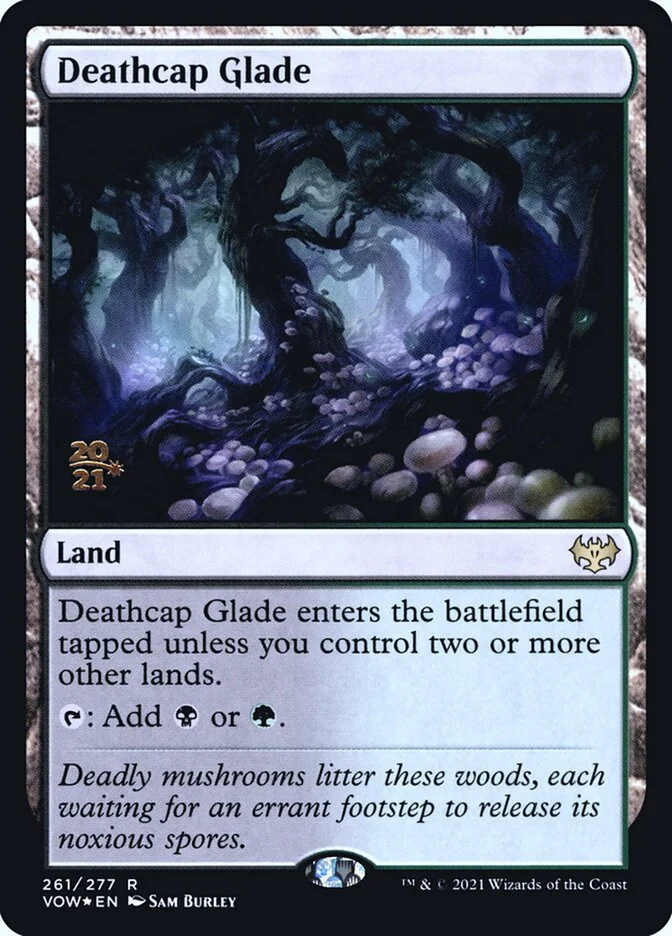 Deathcap Glade (Innistrad: Crimson Vow Promos) - Magic: The Gathering in TCG Land