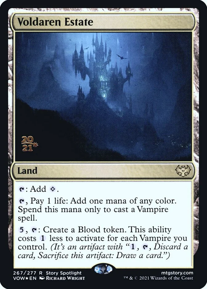 Voldaren Estate (Innistrad: Crimson Vow Promos) - Magic: The Gathering in TCG Land