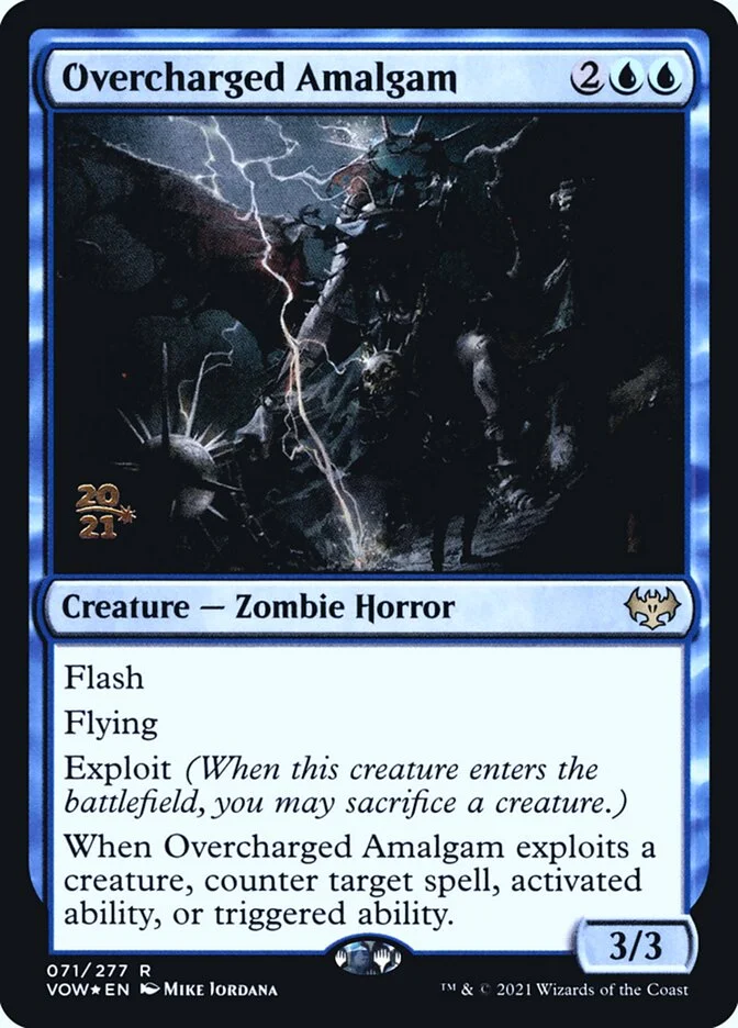 Overcharged Amalgam (Innistrad: Crimson Vow Promos) - Magic: The Gathering in TCG Land