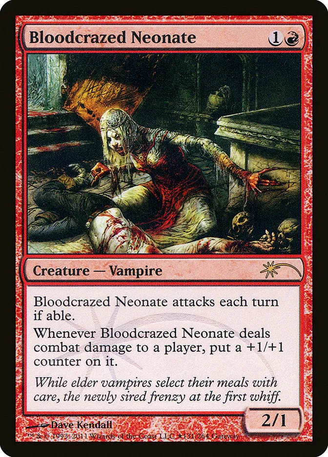Bloodcrazed Neonate (Wizards Play Network 2011) - Magic: The Gathering in TCG Land México