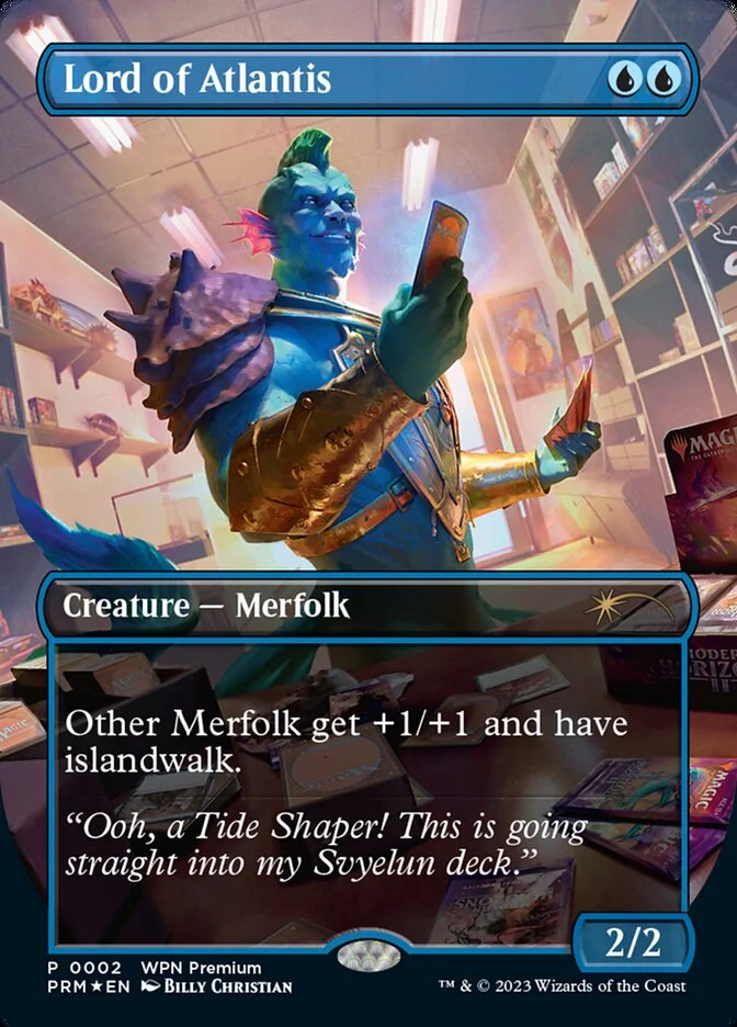 Lord of Atlantis (Wizards Play Network 2024) - Magic: The Gathering in TCG Land
