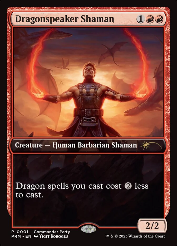 Dragonspeaker Shaman (Wizards Play Network 2025) - Magic: The Gathering in TCG Land México
