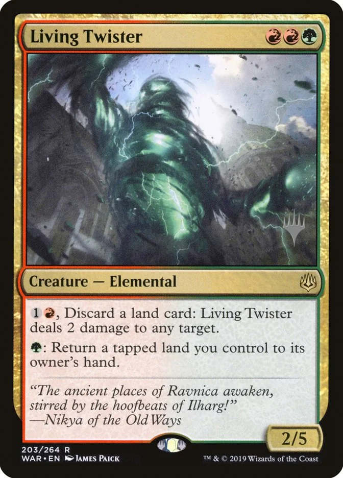 Living Twister (War of the Spark Promos) - Magic: The Gathering in TCG Land