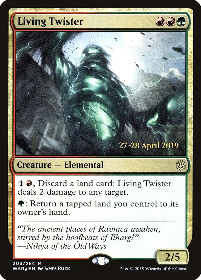 Living Twister (War of the Spark Promos) - Magic: The Gathering in TCG Land