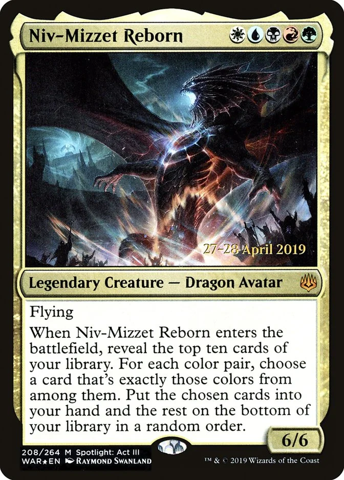 Niv-Mizzet Reborn (War of the Spark Promos) - Magic: The Gathering in TCG Land